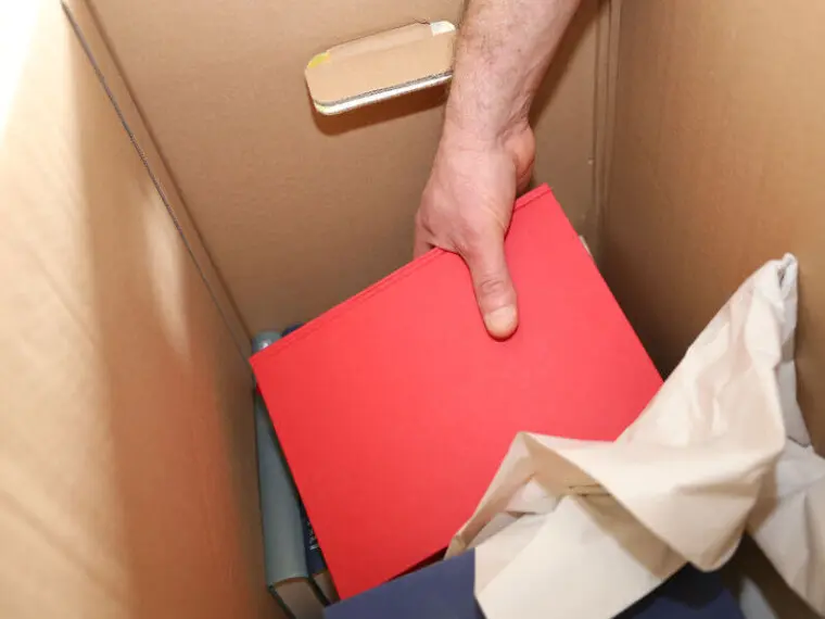 mudanza con empaquetado